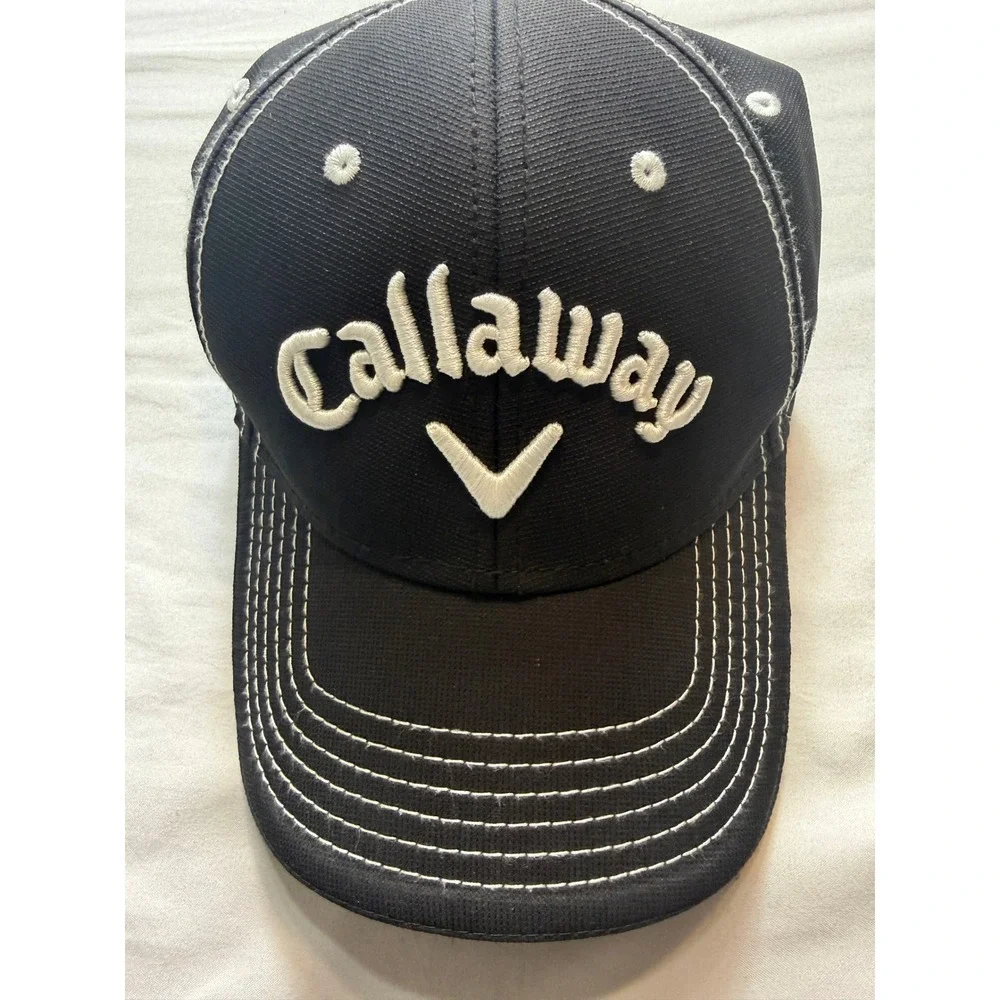 Callaway Tour Authentic Golf‎ Hat Black Big Bertha Odyssey XR Adjustable Cap